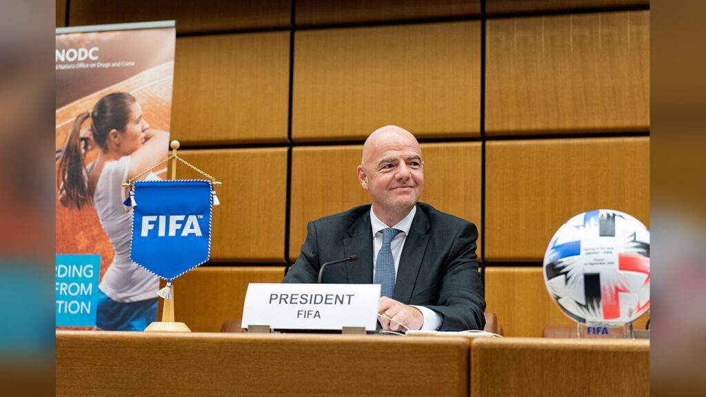 Gianni Infantino, Swiss lawyer and FIFA president, tried to sell World Cup rights.