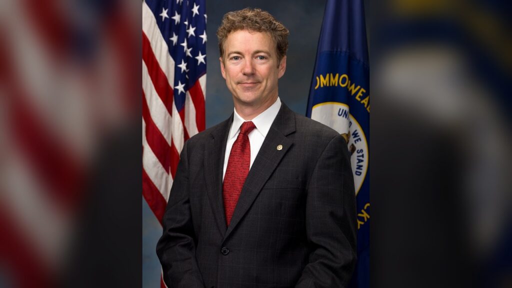 Sen. Rand Paul, who held Fauci in contempt of Congress.