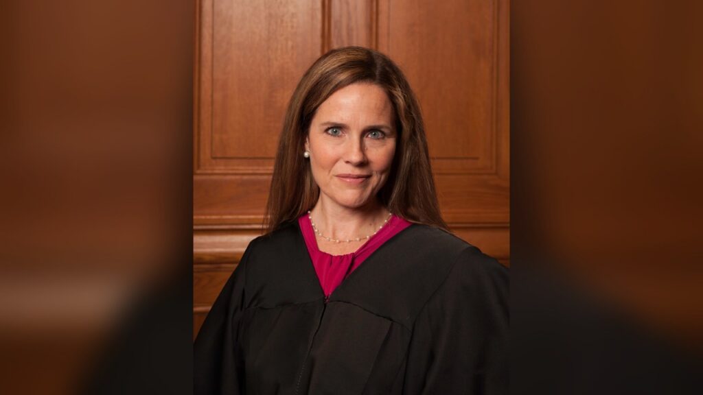 Amy Coney Barrett votes with majority against Trump's executive order on citizenship.