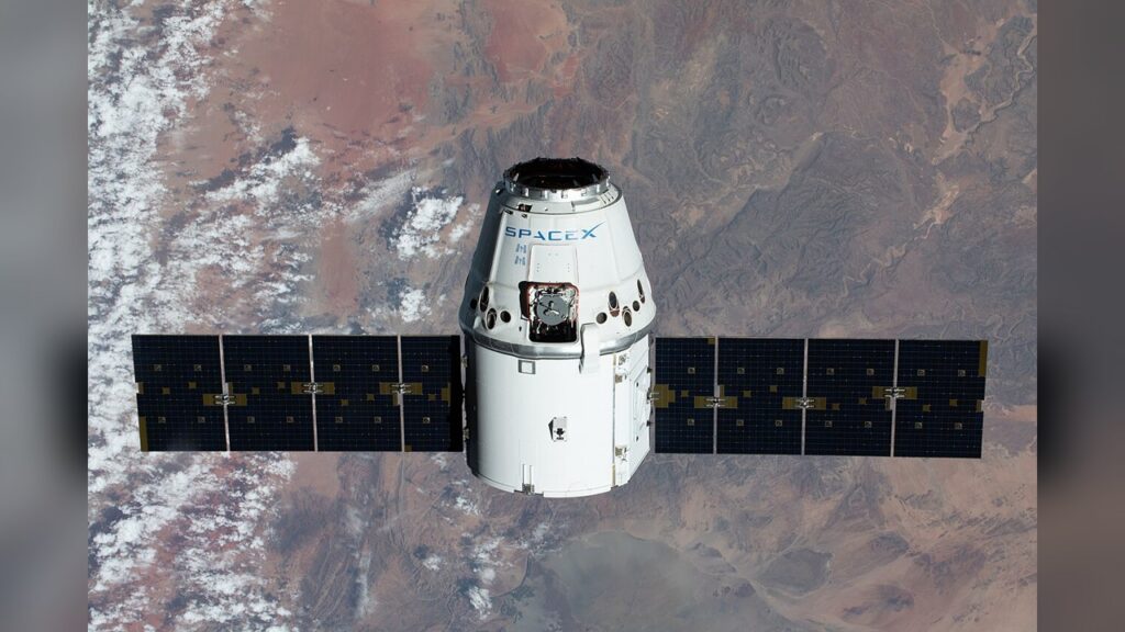 SpaceX, a company whose shares were recently made public in an IPO.