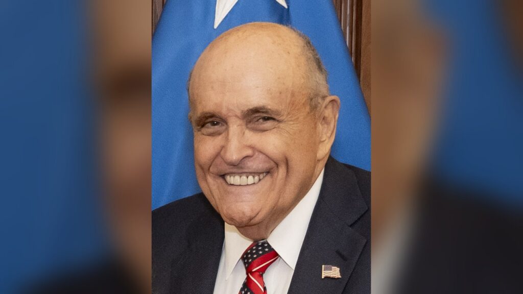 Rudy Giuliani, the lawyer who received the laptop data from the repair shop owner.