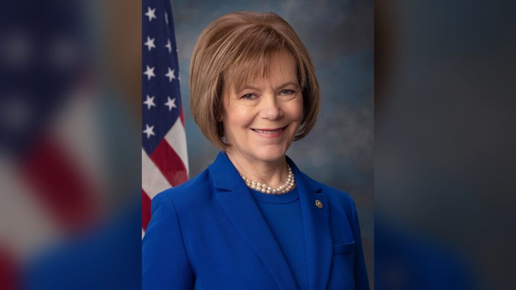 Tina Smith, Retiring Minnesota Senator whose seat Flanagan is replacing.