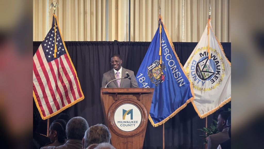 David Crowley is the Milwaukee County executive who dropped out of the race.