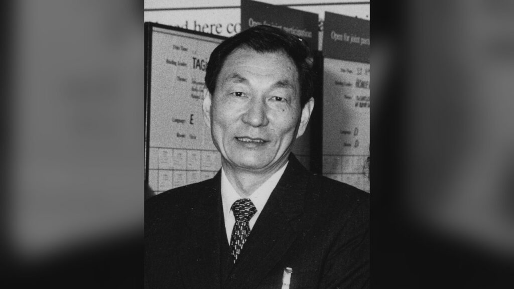Zhu Rongji, former Chinese premier who oversaw market economy reforms.