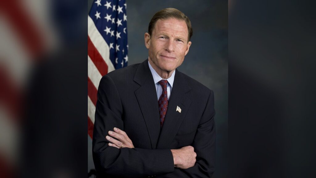 Senator Richard Blumenthal co-signed a letter to the Antwerp World Diamond Center regarding the diamond ring.