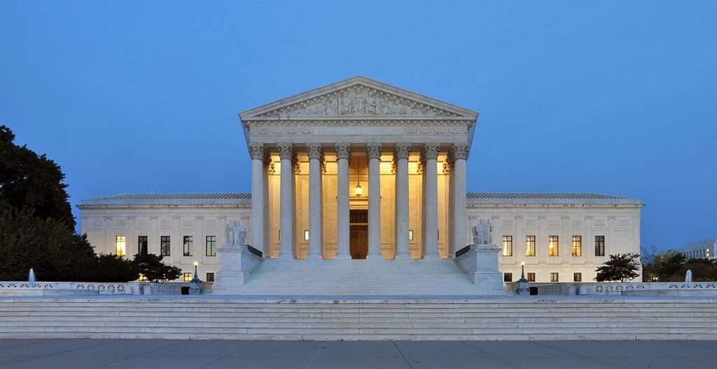 Supreme Court reviewing Trump administration's emergency appeal regarding mail ballots.