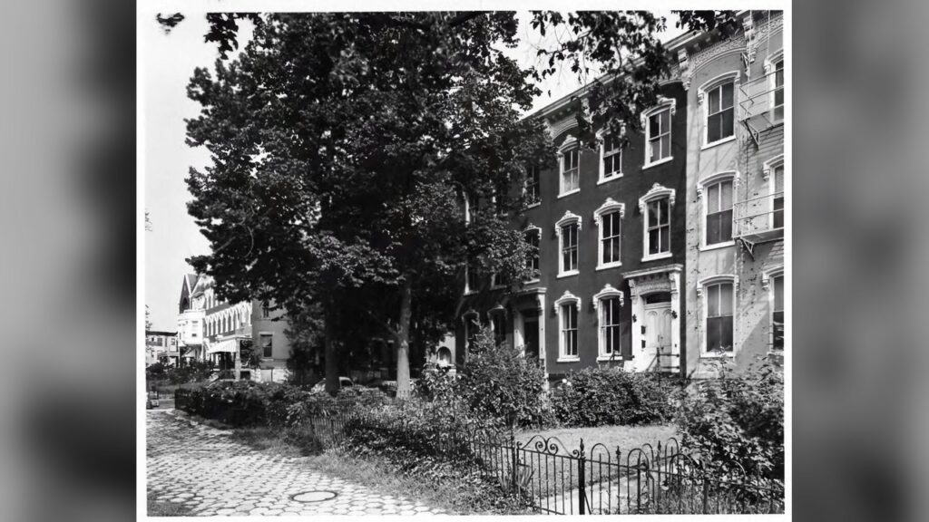 The Capitol Hill district in Washington, D.C., where Congress meets.