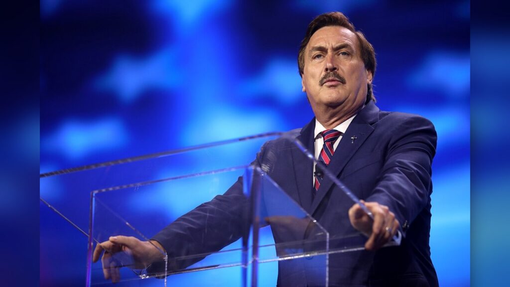 Mike Lindell, a retired guy who reads papers and asks questions.
