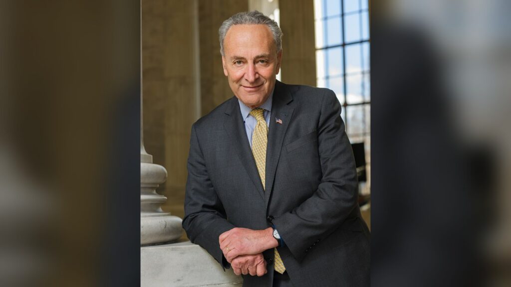 Senate Majority Leader Chuck Schumer has been in office since 1975.