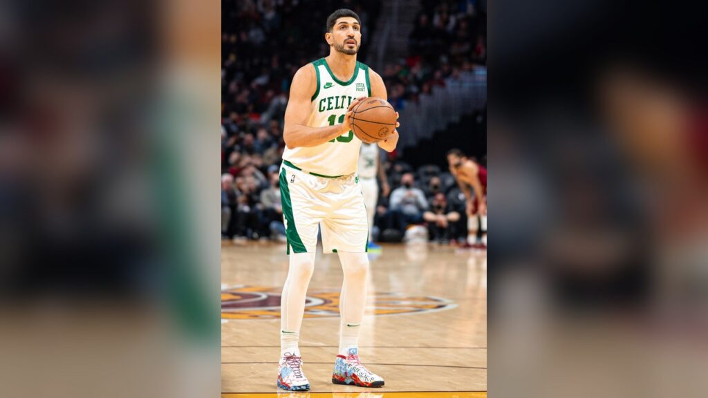 Former NBA player Enes Kanter Freedom entering 2027 WNBA Draft.