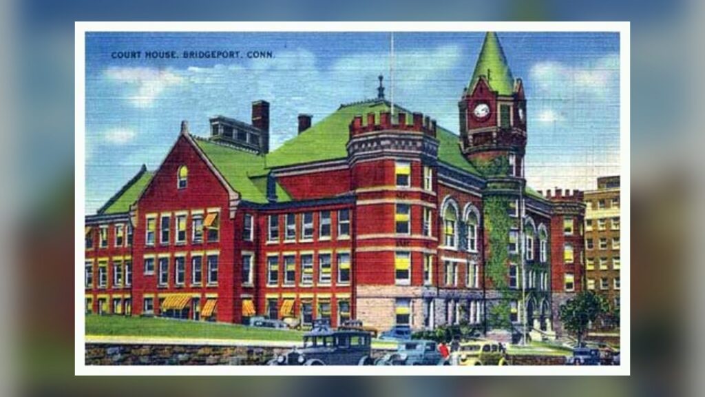 Connecticut courthouse, where Matthew Elliott walked in to represent himself.