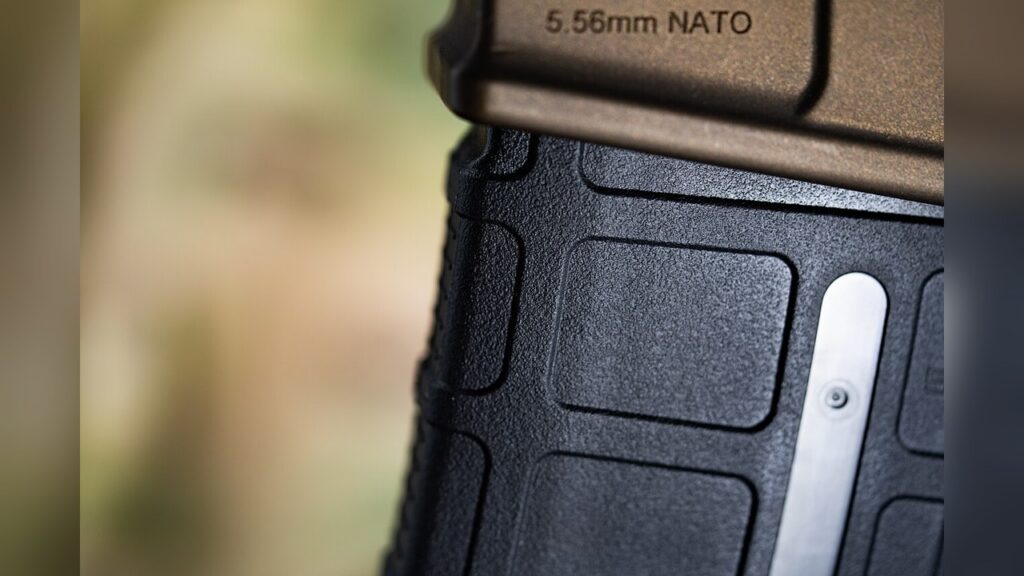 AR-15-style rifle found at Douglass Byers' home.