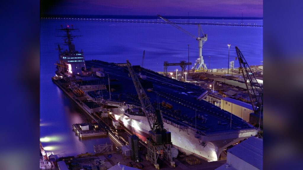 USS Abraham Lincoln, A U.S. aircraft carrier that has been at sea for 260 days since January.