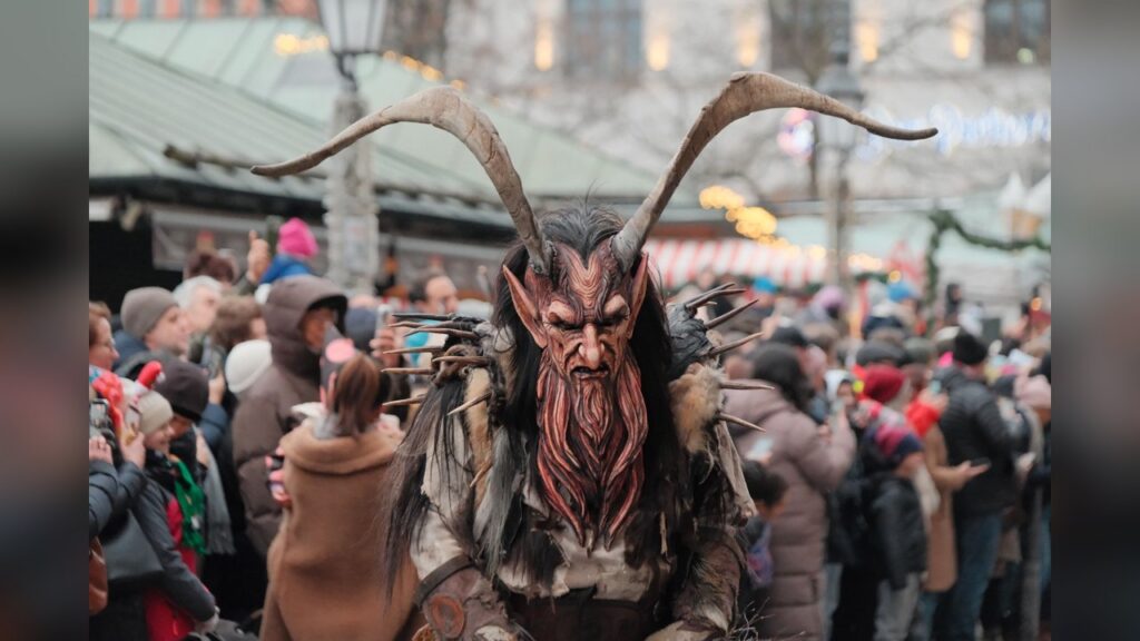 Krampus costume, Proposed costume for 2024 holiday display that was denied by state officials.