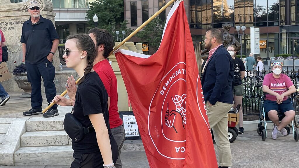 Democratic Socialists of America-backed candidates win elections.