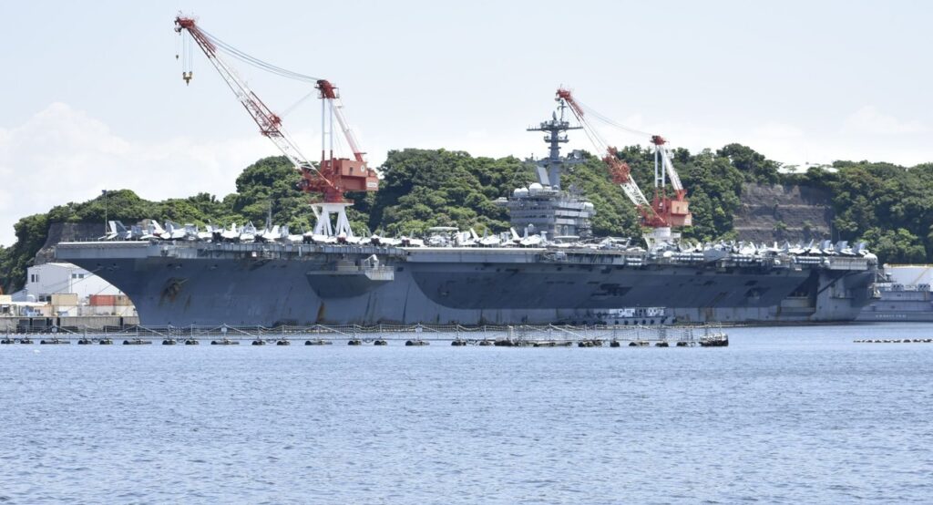The USS Abraham Lincoln sailors have been at sea for 240-plus days without a port call.