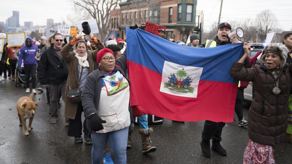 ending Temporary Protected Status, The federal government revoking work permits from Temporary Protected Status recipients.
