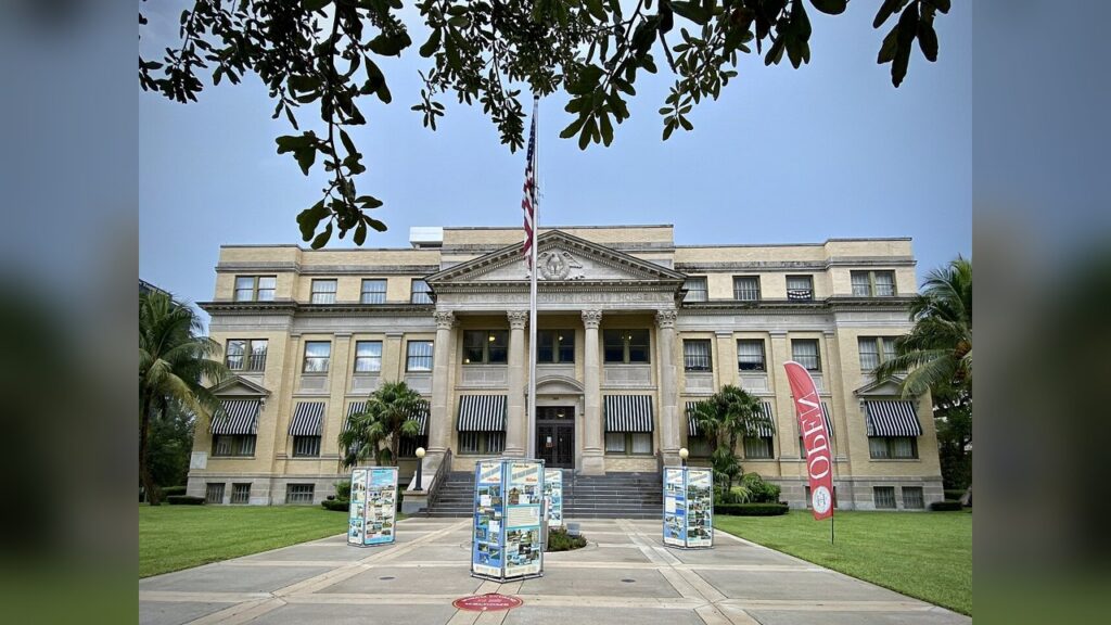 Palm Beach County received the president's ballot on August 14.