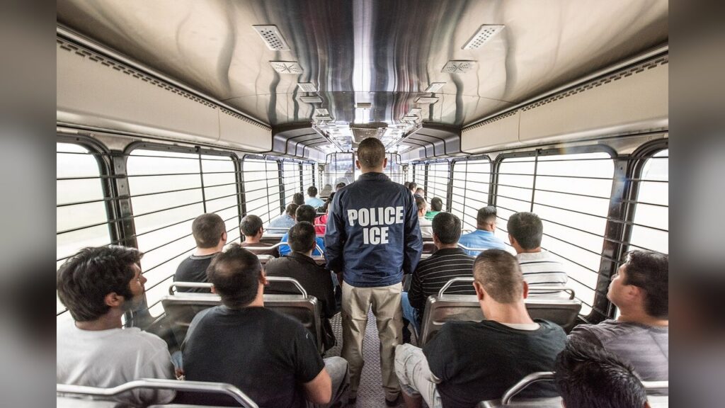 ICE detention, the event where Oswaldo Pirela was grabbed by the government at the airport.