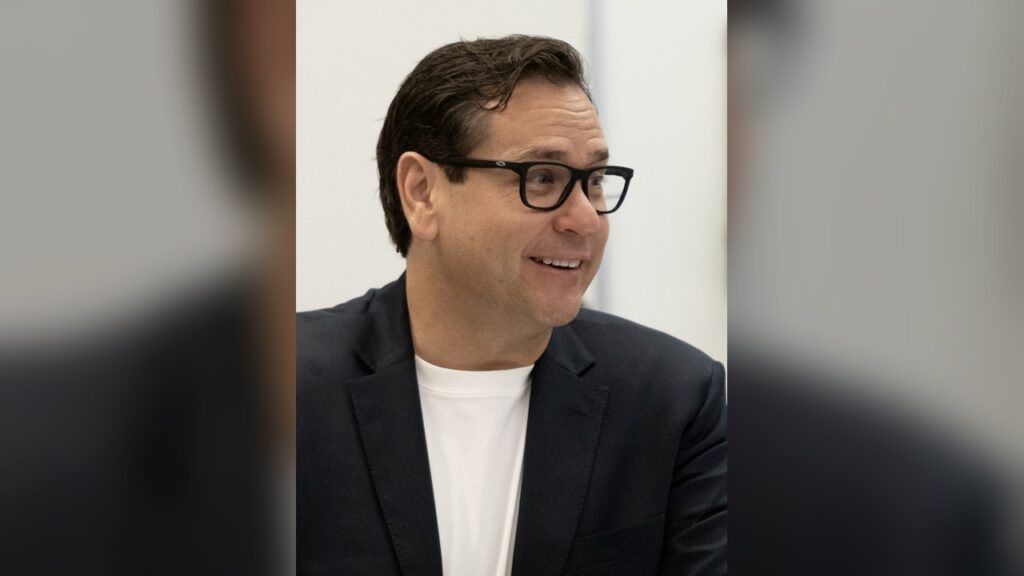 Francisco Aguilar is Secretary of State who rejected DHS claims about voter rolls.