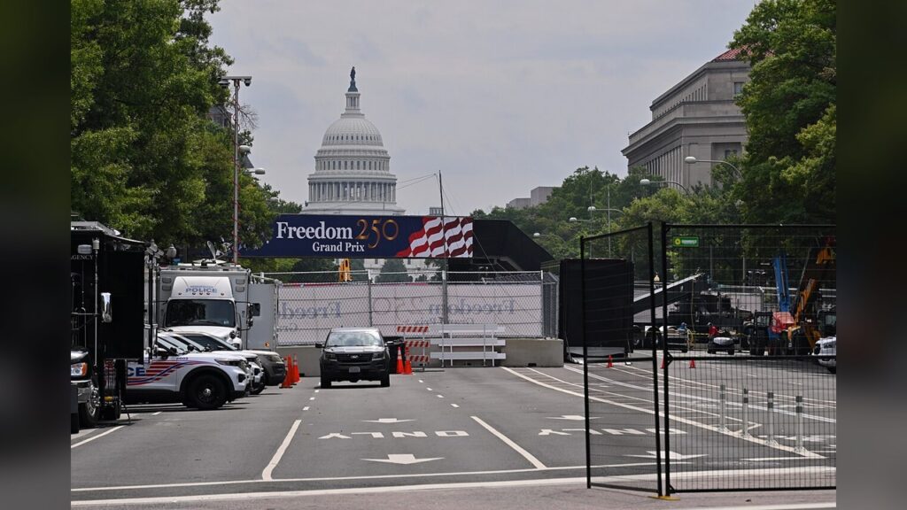 The Freedom 250 Grand Prix was the first professional road race held in the capital.