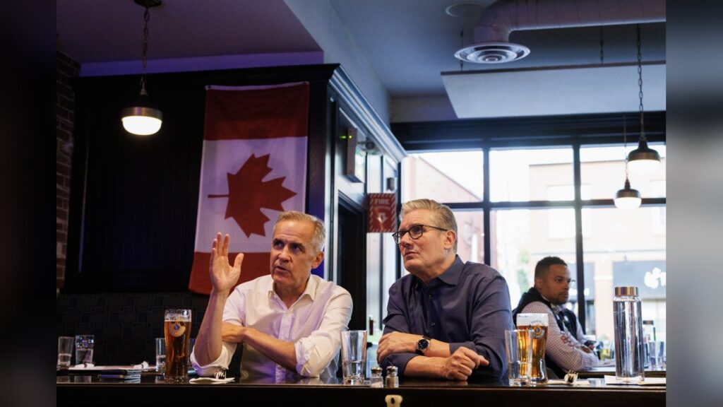 Mark Carney, Former central banker turned Canadian prime minister warning about economic coercion.
