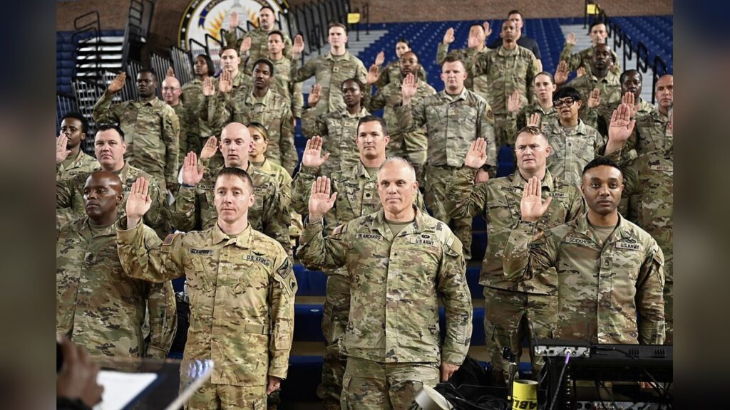 Brig. Gen. Leland Blanchard II, Interim commanding general of the D.C. National Guard who defended the deployment.
