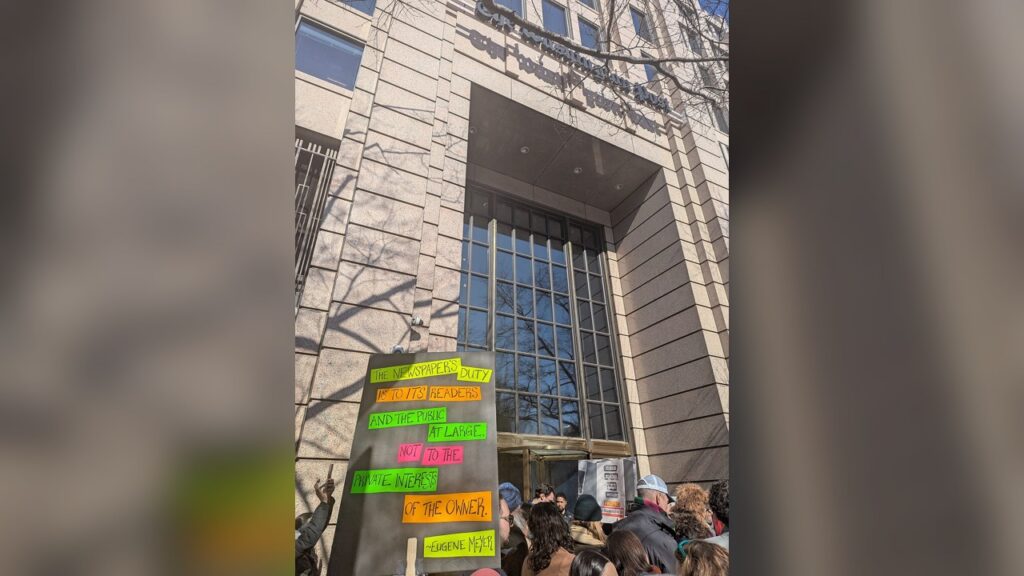 Washington Post, Newspaper that fired columnist and was ordered to reinstate her